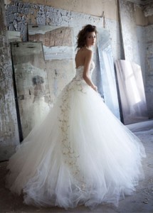 Lazaro Tulle Ballgown