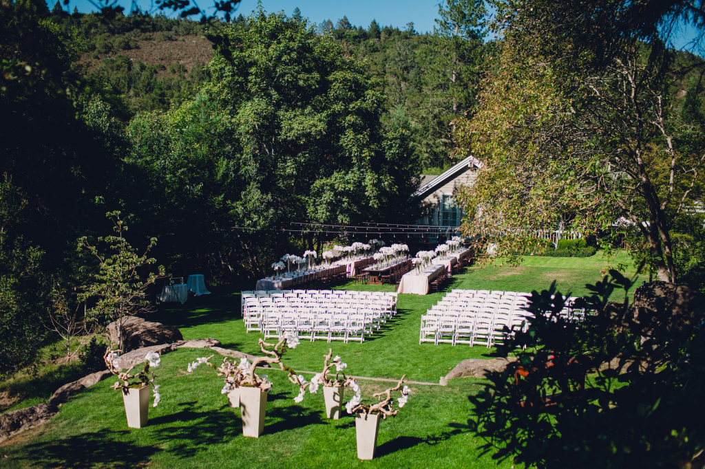Napa wedding at meadowood, st helena by Apertura and 2Chic Events & Design