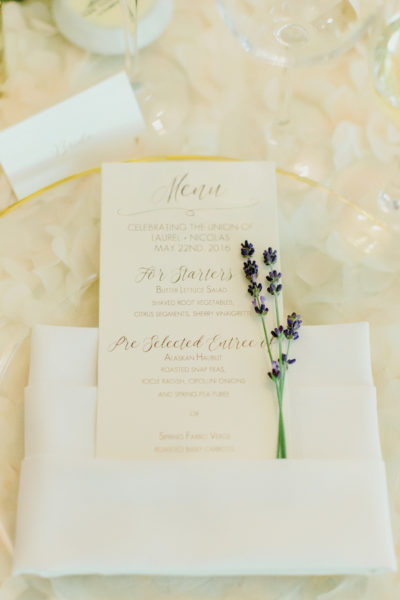 Carneros Inn Wedding Tabletop