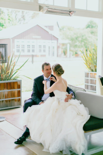 Carneros Inn Wedding Bride and Groom