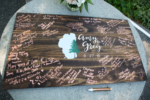 Plumpjack Squaw Valley Wedding Guest Book