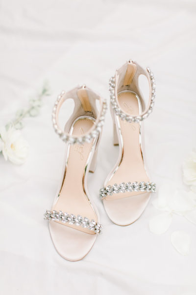 Carmel Valley Wedding bridal shoes